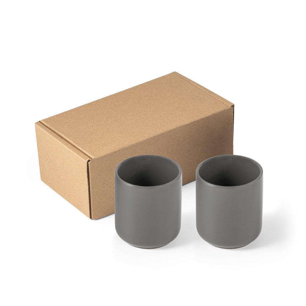 Set of ceramic cups 280 mL